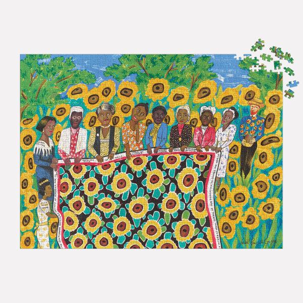 Galison Faith Ringgold The Sunflower Quilting Bee At Arles 1000 Piece Jigsaw Puzzle