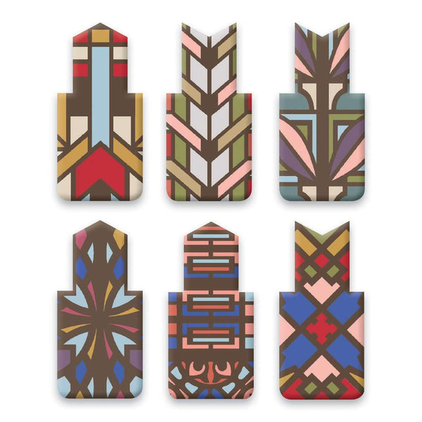 Galison Frank Lloyd Wright Designs Magnetic Bookmark Set