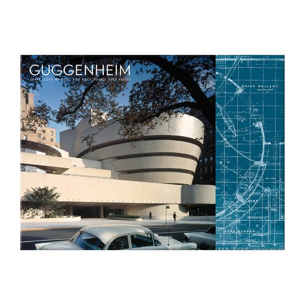 Galison Frank Lloyd Wright Guggenheim Double-Sided 500 Piece Jigsaw Puzzle