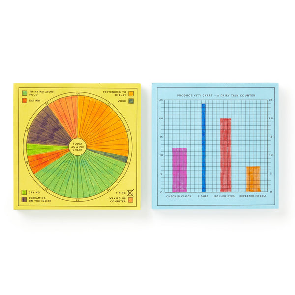 Galison A La Chart Notepad Set Of 2