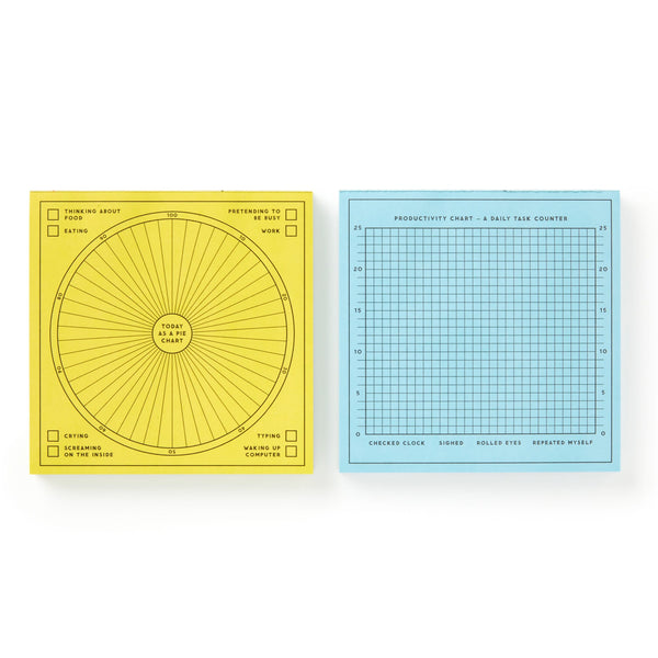 Galison A La Chart Notepad Set Of 2