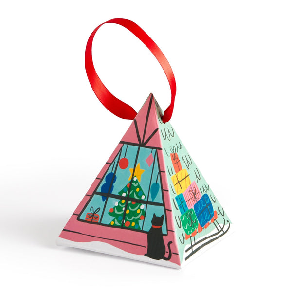 Galison Alpine Cottage 130 Piece Puzzle Ornament