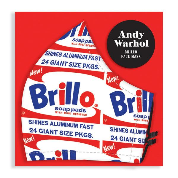 galison Andy Warhol Brillo Face Mask
