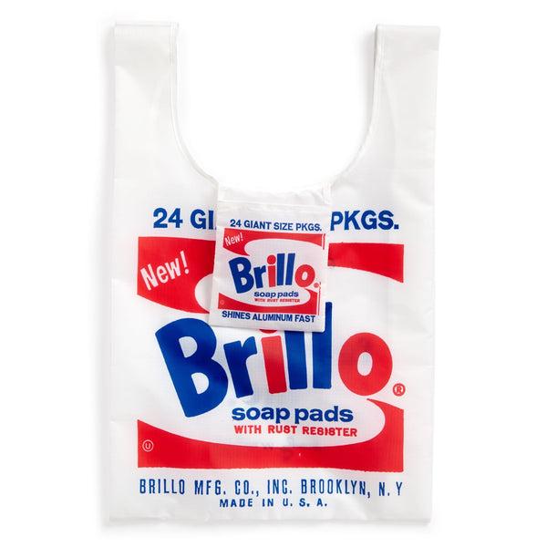 galison Andy Warhol Brillo Reusable Tote Bag