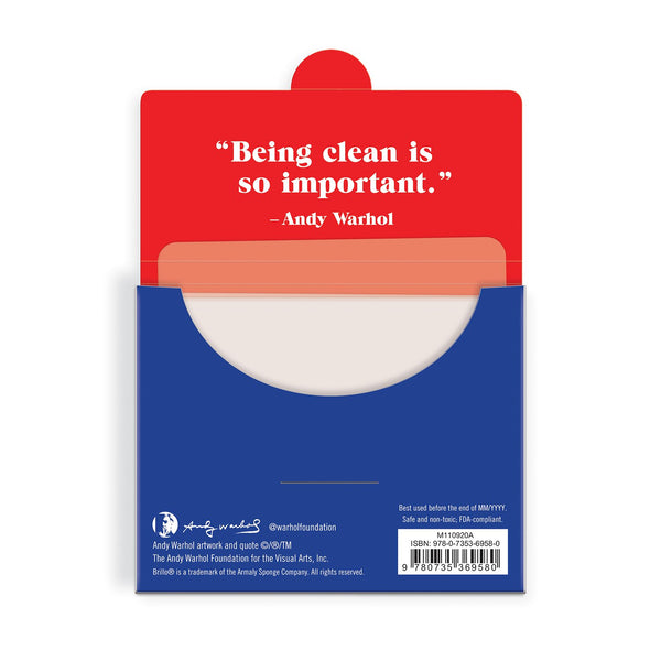 Galison Andy Warhol Brillo Soap Sheets