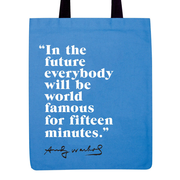 Galison Andy Warhol Marilyn Monroe Canvas Tote Bag