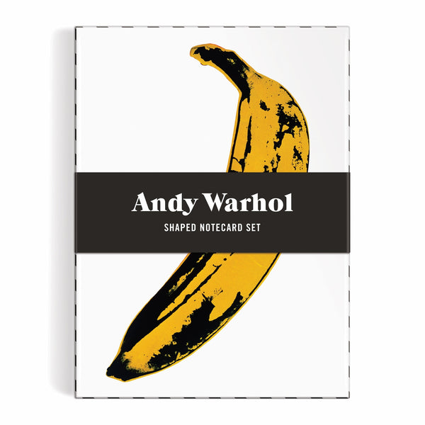 Galison Andy Warhol Shaped Notecard Set