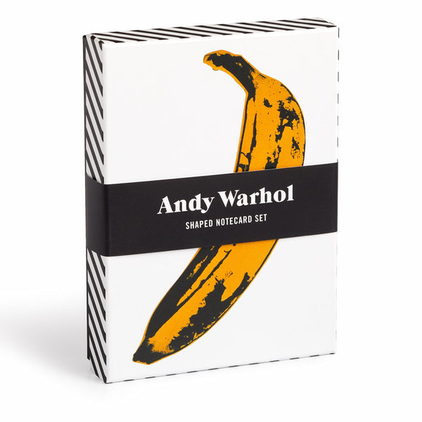 galison Andy Warhol Shaped Notecard Set