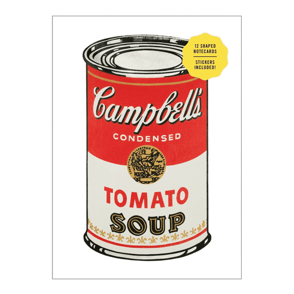 galison Andy Warhol Shaped Portfolio Notecards