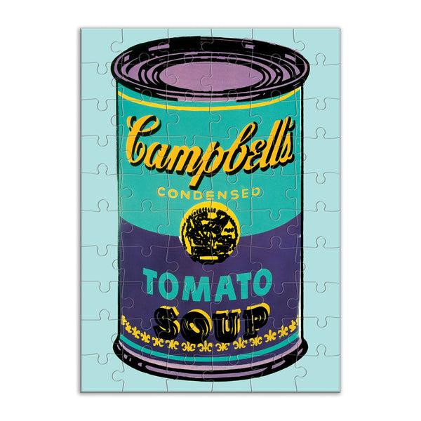 Galison Andy Warhol Soup Can Greeting Card Puzzle