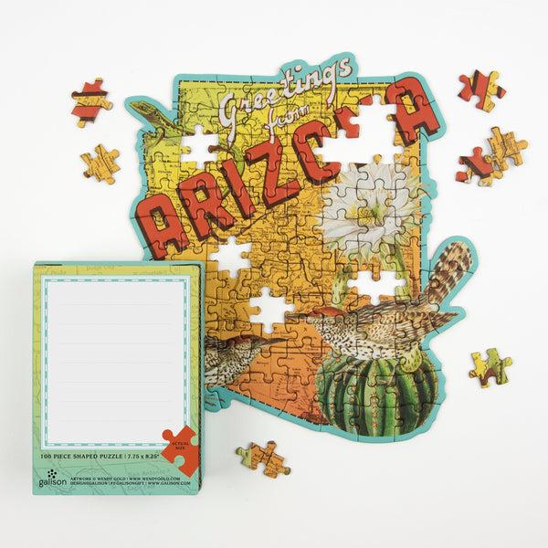 Galison Arizona Mini Shaped Puzzle