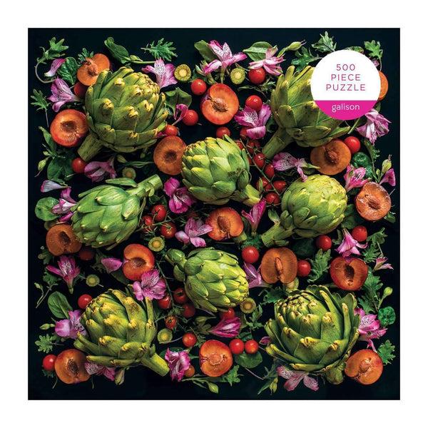 Galison Artichoke Floral 500 Piece Jigsaw Puzzle