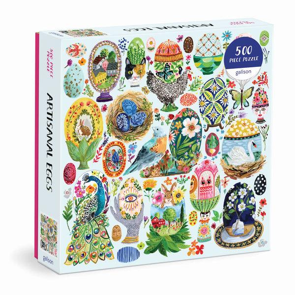 galison Artisanal Eggs 500 Piece Puzzle