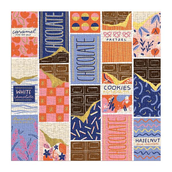 Galison At The Chocolate Bar 500 Piece Foil Puzzle
