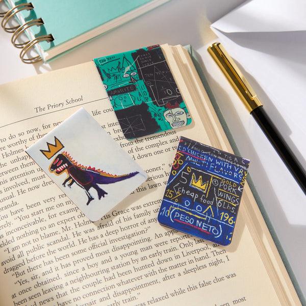 Galison Basquiat Magnetic Bookmarks