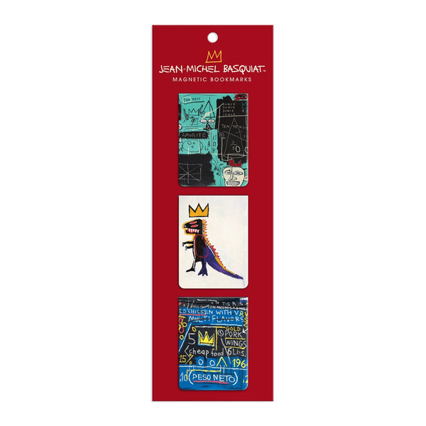galison Basquiat Magnetic Bookmarks