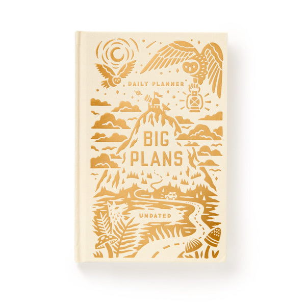 galison Big Plans Undated Standard Planner
