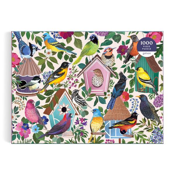 Galison Birdhouse Lane 1000 Piece Puzzle
