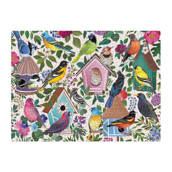 Galison Birdhouse Lane 1000 Piece Puzzle