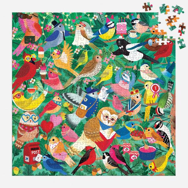 Galison Birding Around 500 Piece Puzzle
