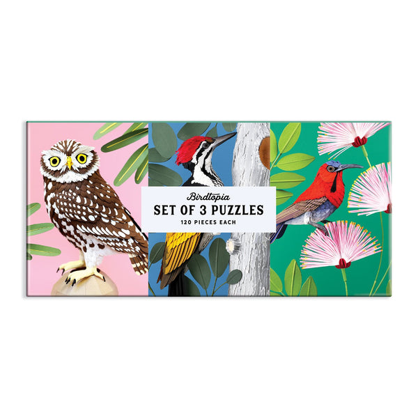 Galison Birdtopia Jigsaw Puzzle Set