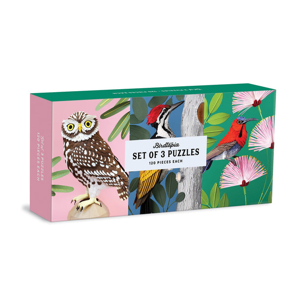 galison Birdtopia Jigsaw Puzzle Set
