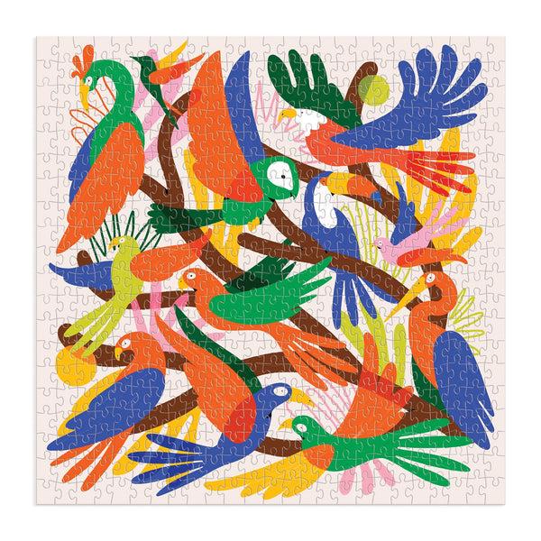Galison Chromatic Birds 500 Piece Puzzle