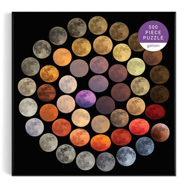 Galison Colors Of The Moon 500 Piece Puzzle