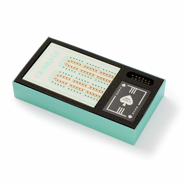 Galison Cribbage In A Box Cribbage Game Set