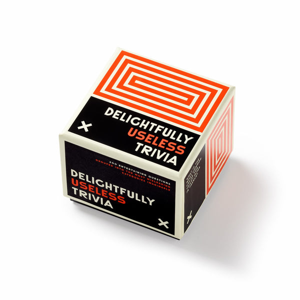 galison Delightfully Useless Trivia