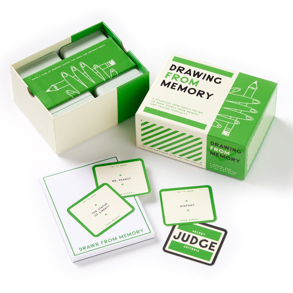 Galison Drawing From Memory Game