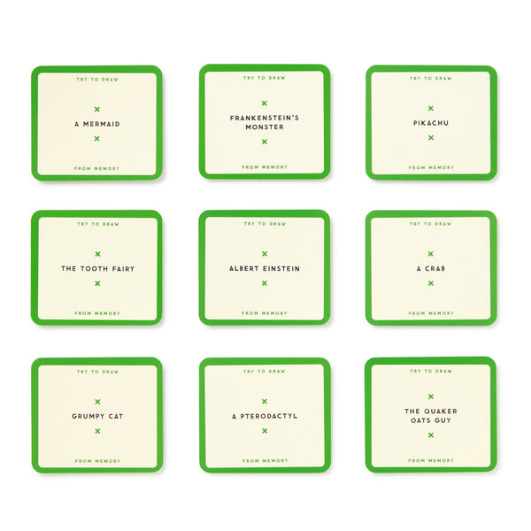 Galison Drawing From Memory Game