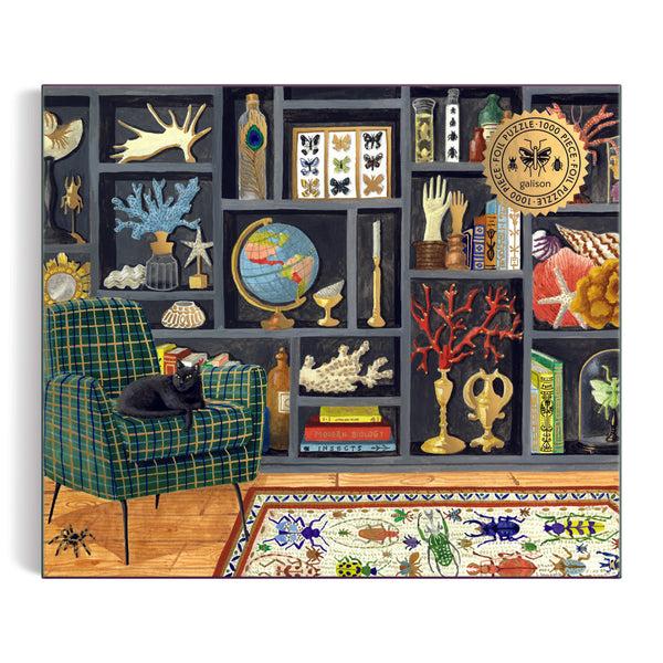 Galison Eclectic Treasures 1000 Piece Foil Puzzle