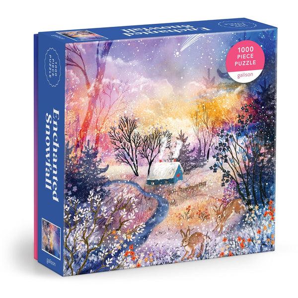 galison Enchanted Snowfall 1000 Piece Puzzle