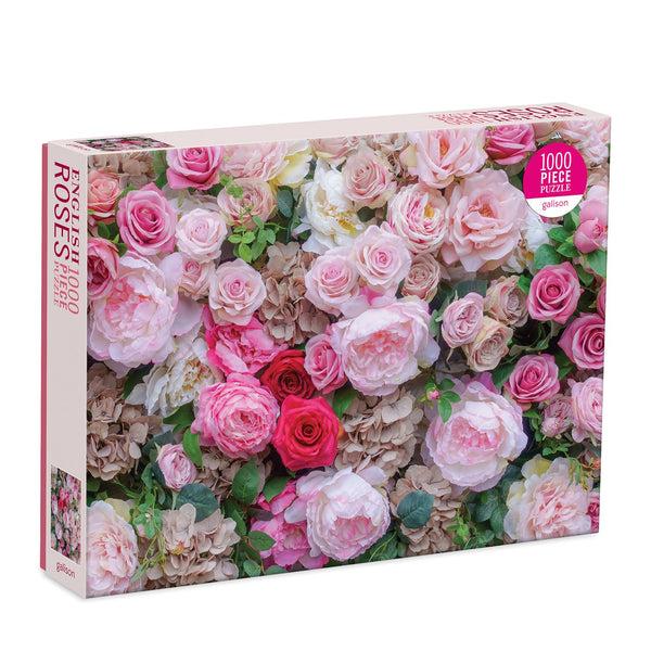 galison English Roses 1000 Piece Jigsaw Puzzle