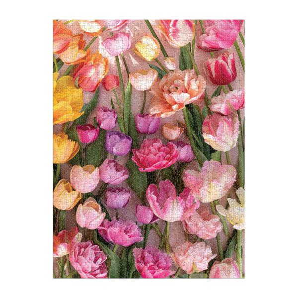 Galison Ephemeral Tulips 1000 Piece Puzzle