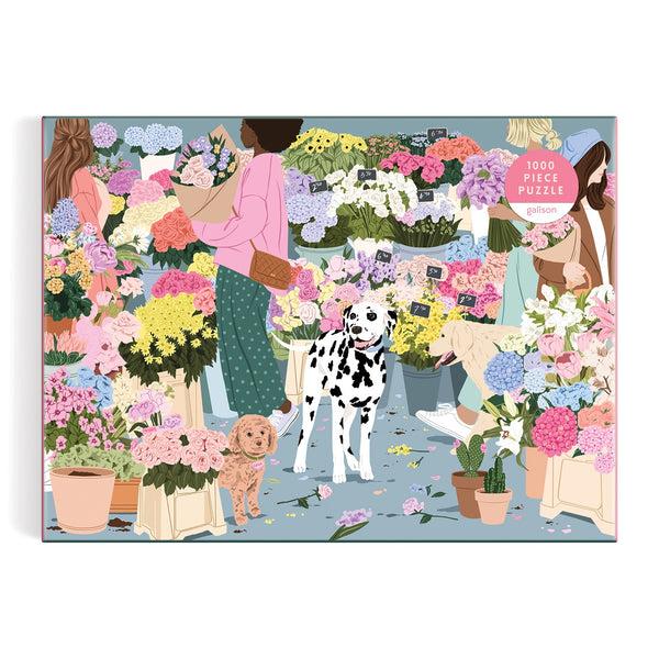 Galison Flower Market 1000 Piece Puzzle