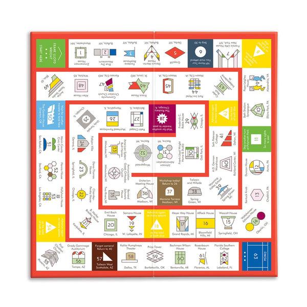 Galison Frank Lloyd Wright 2-In-1 Game Set