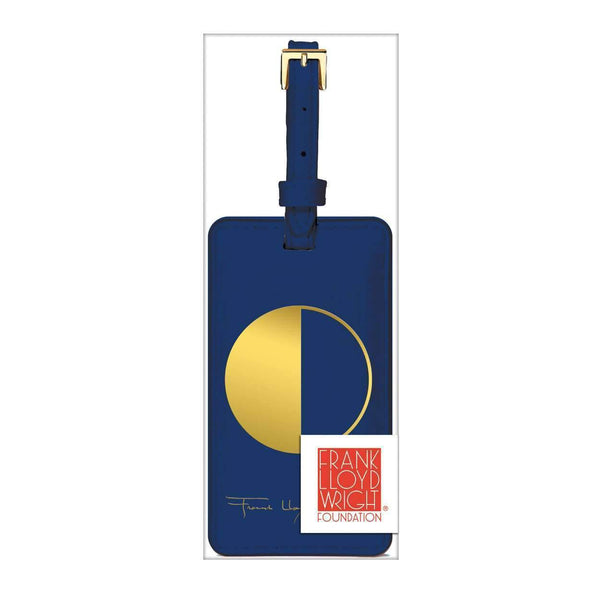 Galison Frank Lloyd Wright Geometry Luggage Tag