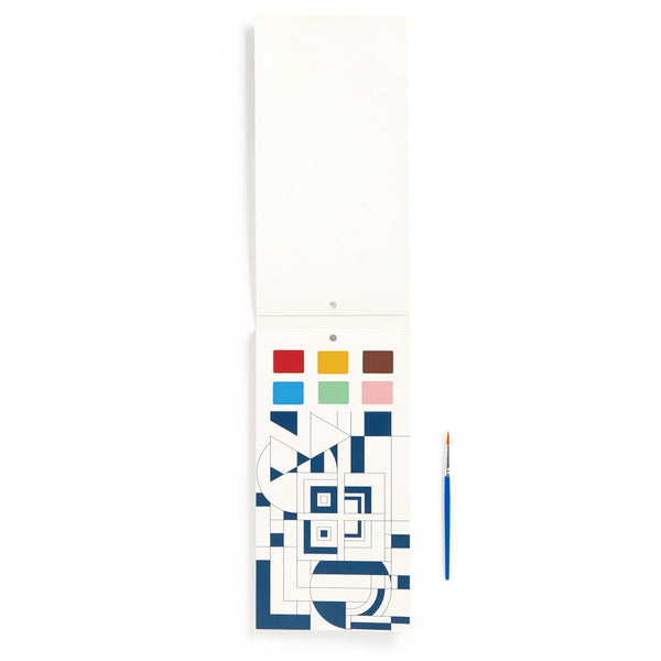 Galison Frank Lloyd Wright Paint-In Print Set