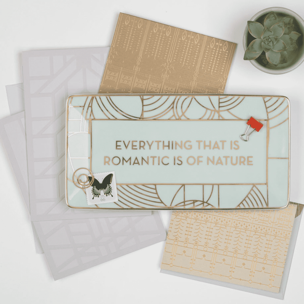 Galison Frank Lloyd Wright Porcelain Tray