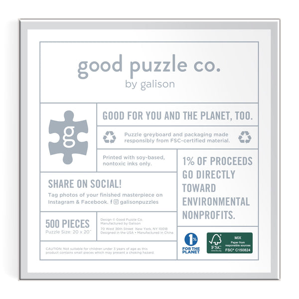 Galison Good Puzzle Co. Spooky Treats 500pc Puzzle