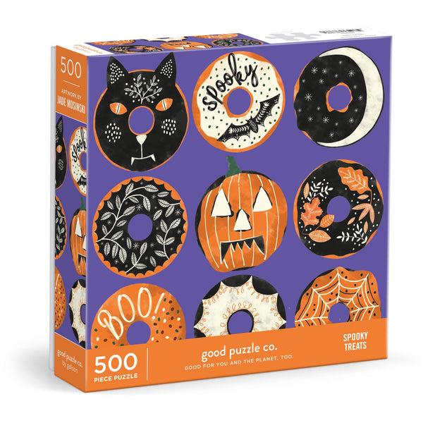 galison Good Puzzle Co. Spooky Treats 500pc Puzzle