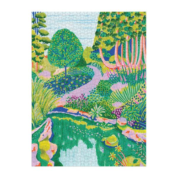 Galison High Grove 1000 Piece Puzzle In Square Box