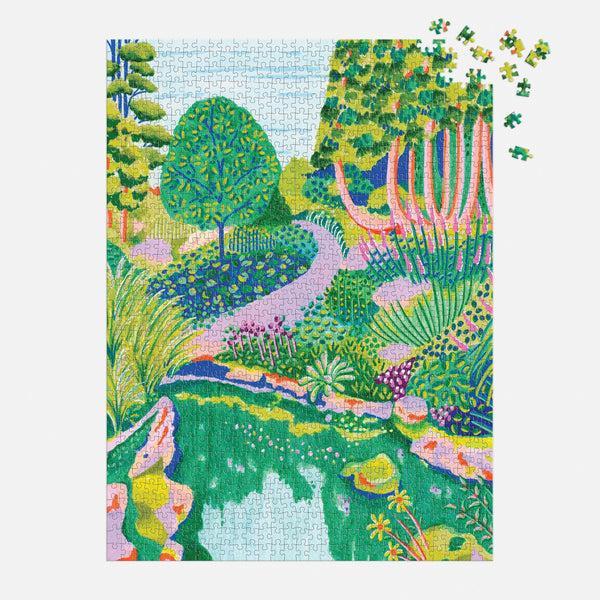Galison High Grove 1000 Piece Puzzle In Square Box