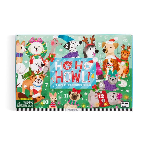 Galison Ho Ho Howl Countdown Puzzle Set