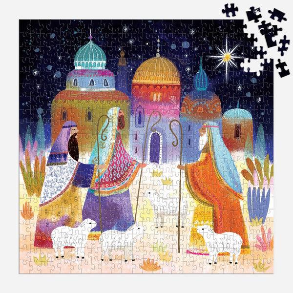 Galison Journey Of Three Kings 500 Piece Puzzle