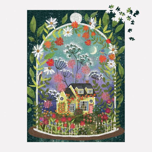 Galison Joy Laforme Bloomarium 1000 Piece Puzzle