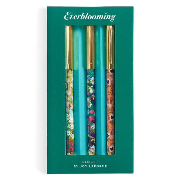 galison Joy Laforme Everblooming Everyday Pen Set