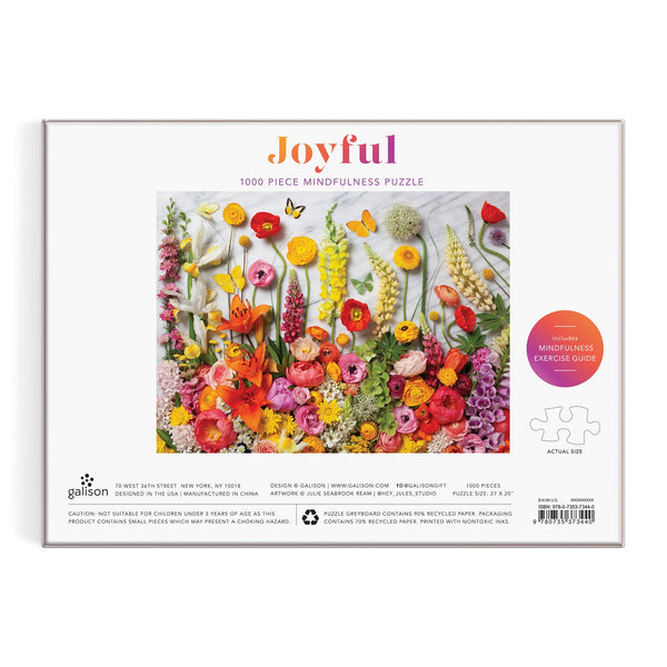 Galison Joyful 1000 Piece Puzzle
